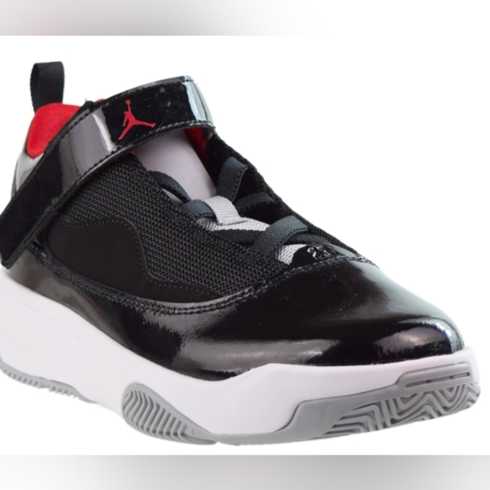Nike Air Jordan Max Aura 2 TD 'Black Cement’ Sneakers  Size 8C New MSRP $75